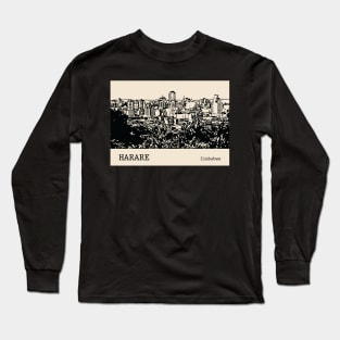 Harare Zimbabwe Long Sleeve T-Shirt